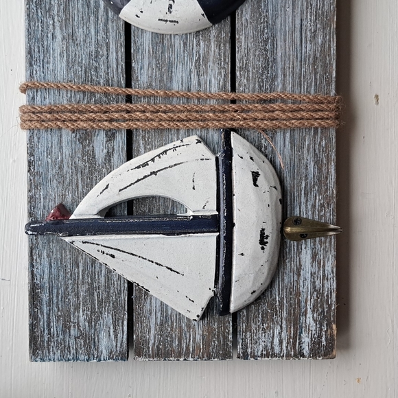 Hobby Lobby Wall Decor Hobby Lobby Rustic Shiplap Coastal Nautical Wall Decor With Hooks